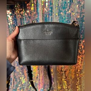 Black Kate Spade cross body bag